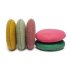 Coussin Smarties en feutre - vert tendre